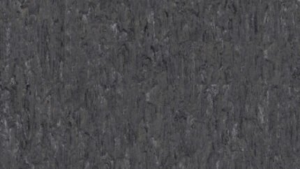 Antistatički pod linoleum xf²™ SD Static Dissipative Veneto Plumb Grey 892 u tamnosivom kamenastom dezenu za kancelarije, računarske i serverske sobe.